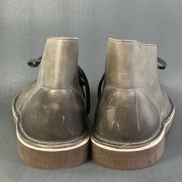 CLARKS Men's Bushacre Leather Chukka Boots size 8.5 (new without box) - Picture 2 of 8